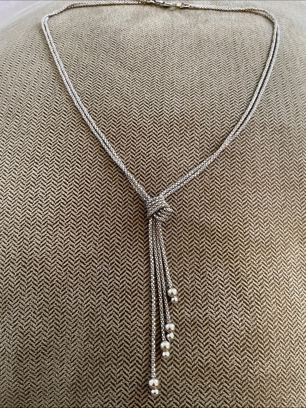 Silpada Sterling Silver Rope Necklace